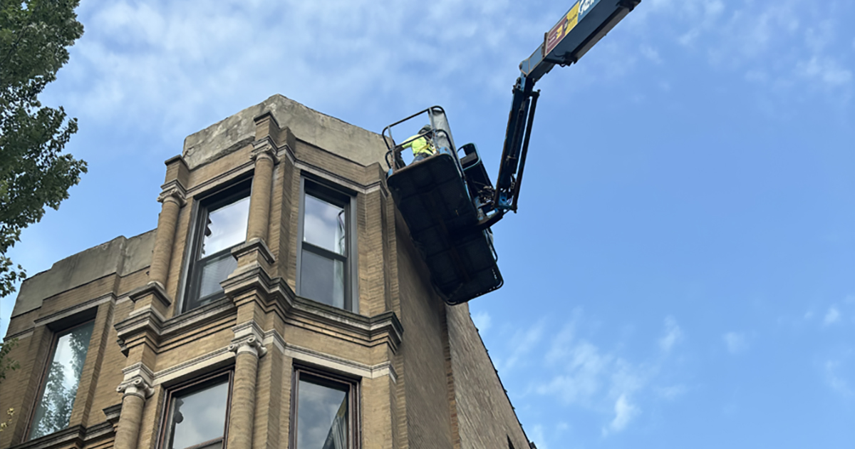 Brick Facia Repairs and Masonry Tuck Pointing in Chicago