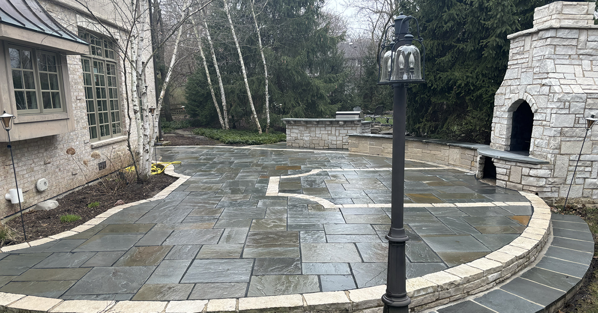 Stone Patio, Outdoor Fireplace Repair and Power Washing in Long Grove IL