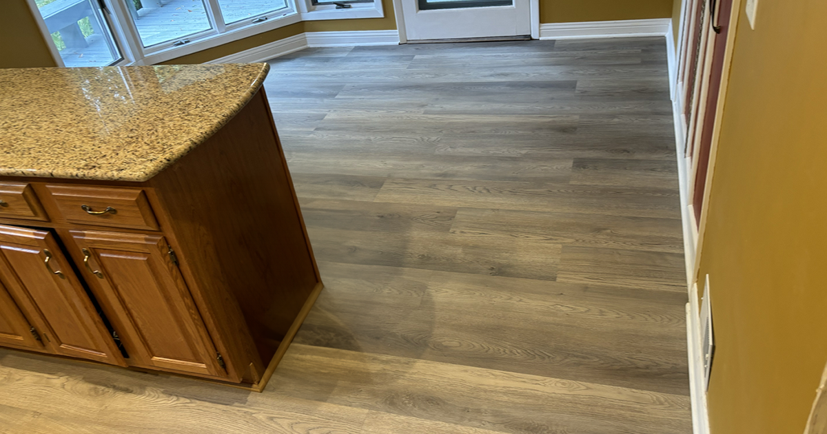 Laminate Flooring and Trim Work Installation in Palatine